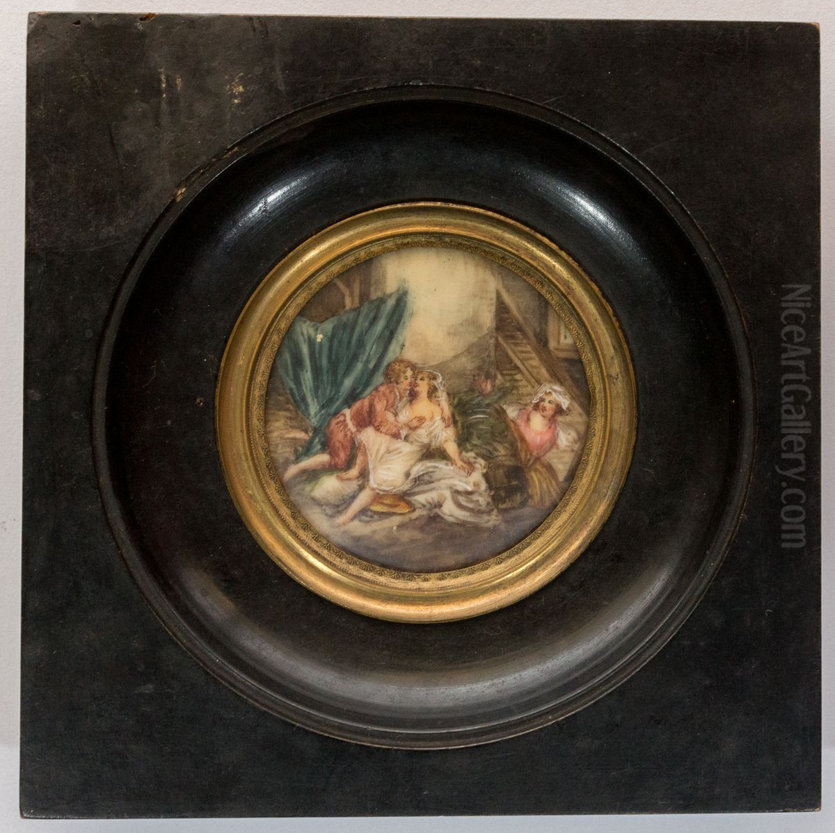 Les soins tardies, da colecao Museu Historico Nacional Oil Painting by Museu Historico Nacional collection