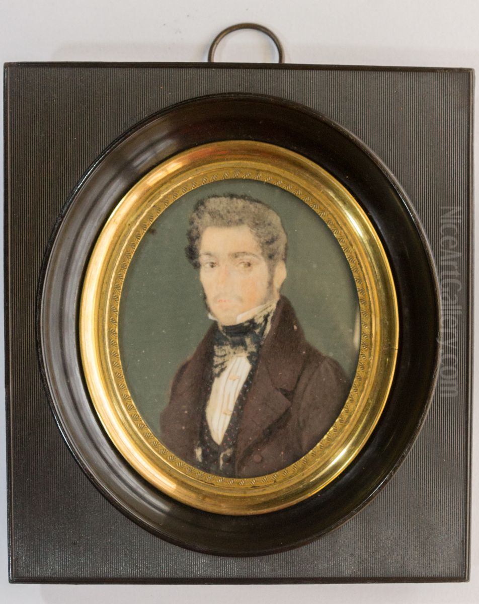 Manuel de Melo Franco, da colecao Museu Historico Nacional Oil Painting by Museu Historico Nacional collection