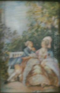 Cena galante no parque (2), da colecao Museu Historico Nacional