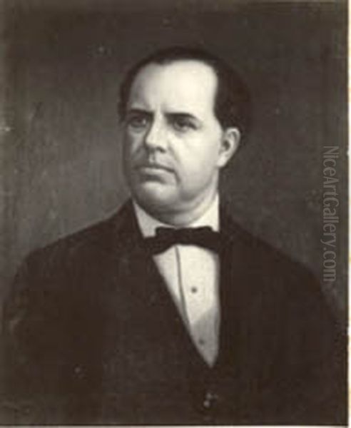 Joaquim Augusto Ribeiro de Sousa, da colecao Museu Historico Nacional Oil Painting by Angelo Agostini