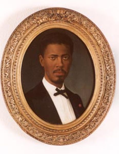 Andre Pinto Reboucas, da colecao Museu Historico Nacional Oil Painting by Rodolfo Bernardelli