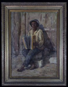Tocador de sanfona, da colecao Museu Historico Nacional
