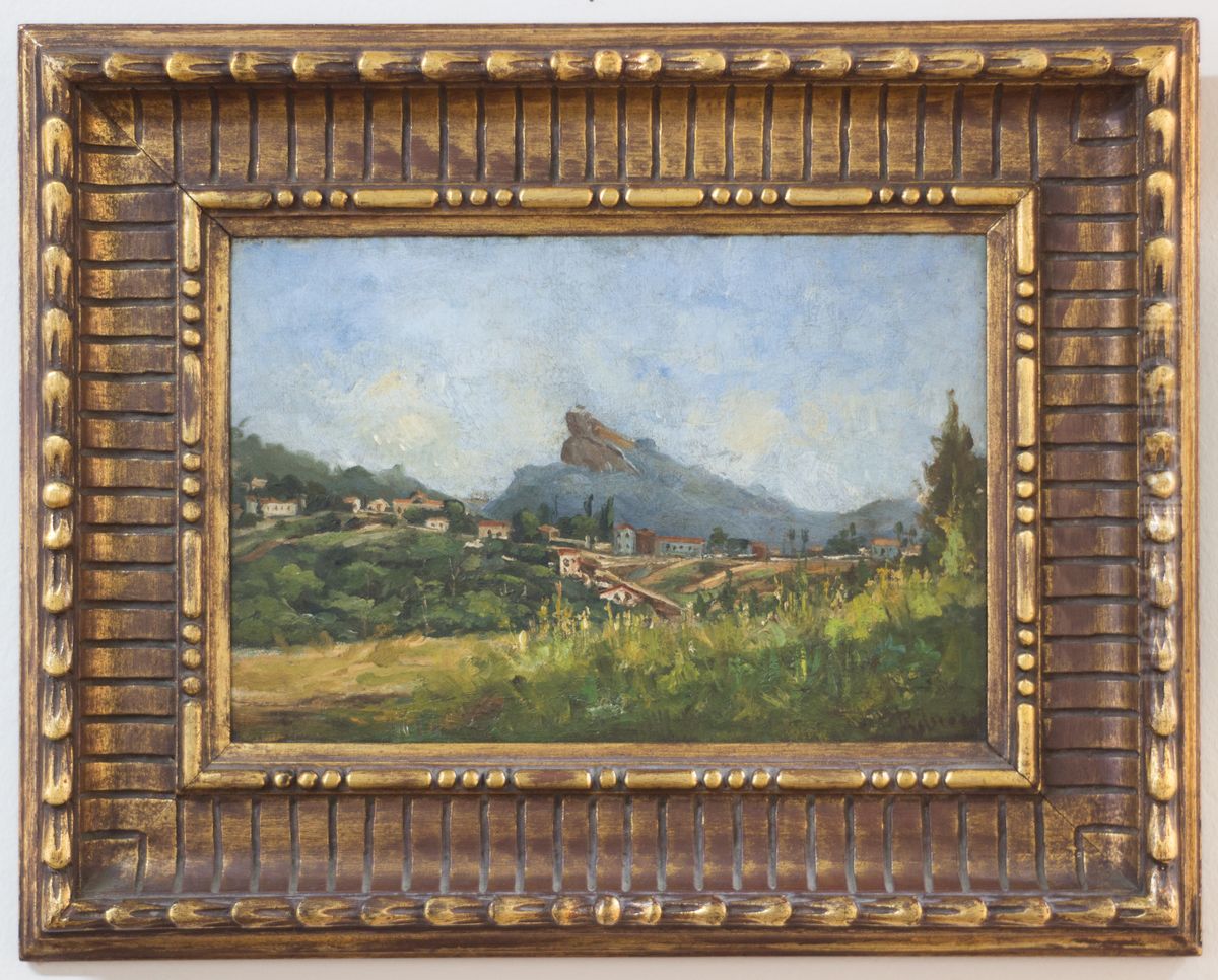 Corcovado, da colecao Museu Historico Nacional Oil Painting by Francisco Joaquim Gomes Ribeiro