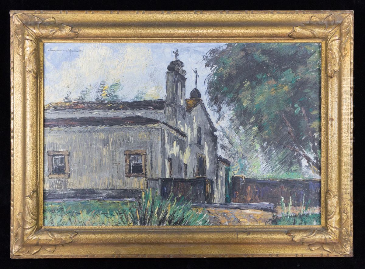 Igreja do Saco de Sao Francisco, da colecao Museu Historico Nacional Oil Painting by Jose Jardim de Araujo