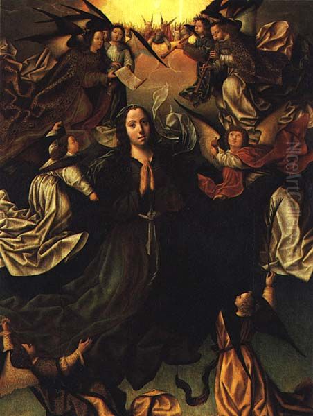 Assumption of the Virgin Oil Painting by Grao Vasco