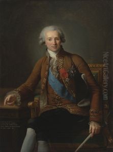 Portrait ofJoseph Hyacinthe Francois de Paule de Rigaud, Comte de Vaudreuil(1740-1817)