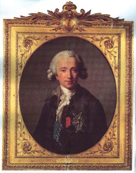 Portrait ofCount of Vaudreuil(1740-1817) Oil Painting by Elisabeth Louise Vigee Le Brun