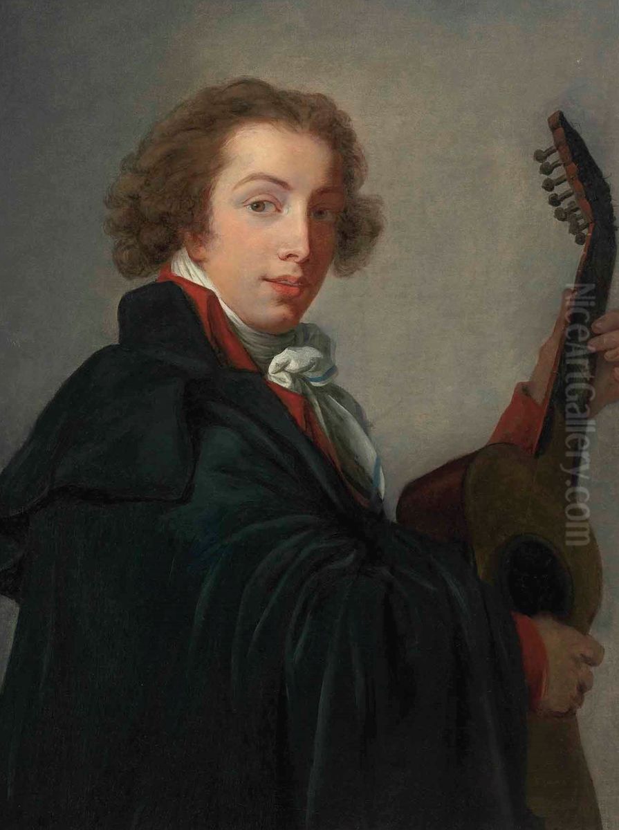 Portrait of Le comte Siemontkowsky Bystry Oil Painting by Elisabeth Louise Vigee Le Brun