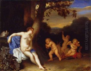 Venus, Cupid and two amoretti