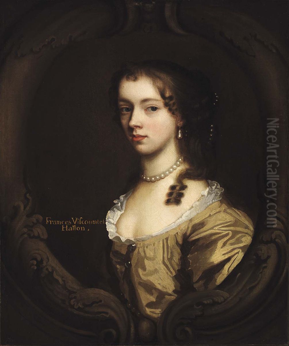 Viscountess Frances Hatton Oil Painting by Mary Beale