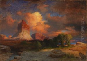 Sunset Cloud, Green River, Wyoming