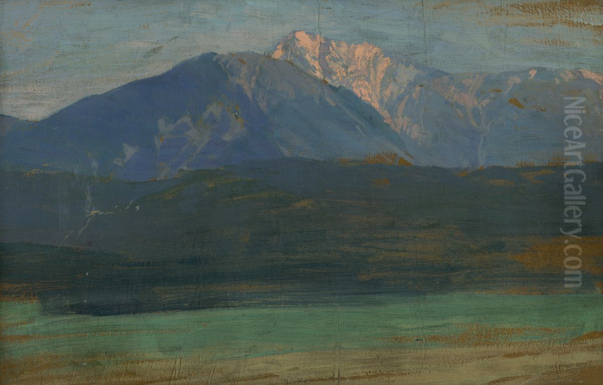 Vysoke Tatry Oil Painting by Nandor Katona