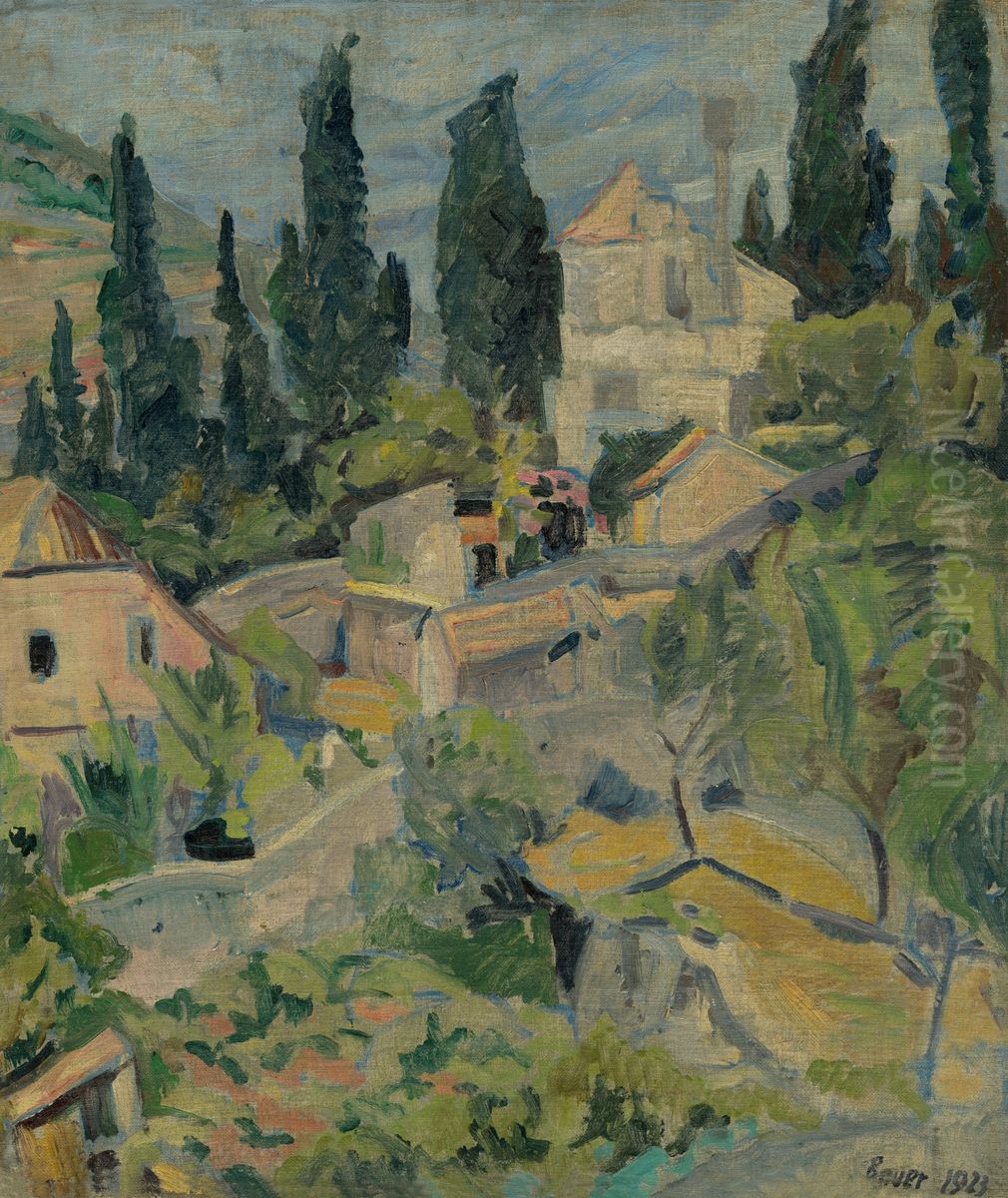 Rijeka-Raguza Oil Painting by Konstantin Bauer