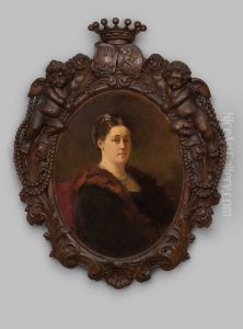 Portret van Alwina Agnes Clementia Bohlen