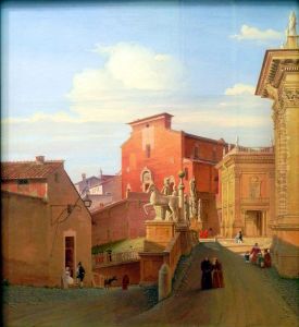View of the Capitol im Rome