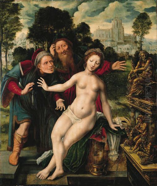 1-63) Oil Painting by Jan Matsys