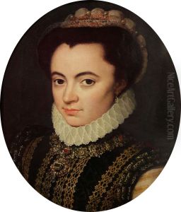 Portrait of Maria of Portugal, Duchess of Parma (1538-1577).