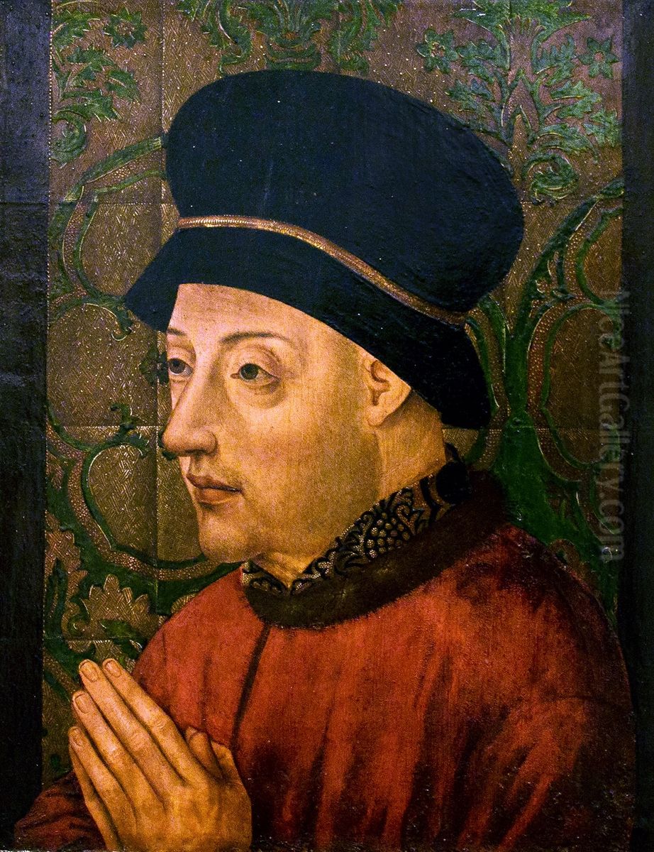 Portrait of King John I of Portugal Oil Painting by unknown