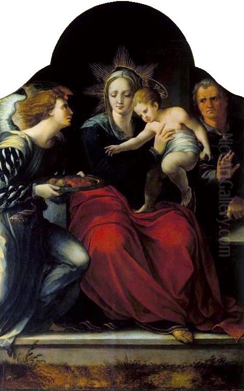 Sagrada Familia Oil Painting by Raphael