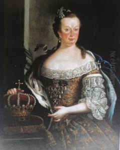 Portrait ofMariana Victoria of Spainwhile Queen of Portugal