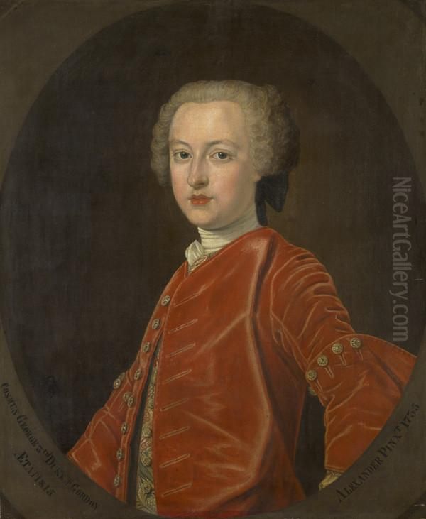 Cosmo George Gordon, the 3rd Duke of Gordon, 1720 - 1752 Oil Painting by John White Alexander