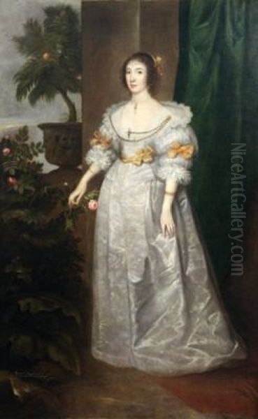 Portrait of Rachel Fane, Countess of Bath Oil Painting by Sir Anthony Van Dyck