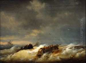 Shipwreck on the Westerschelde near Terneuzen