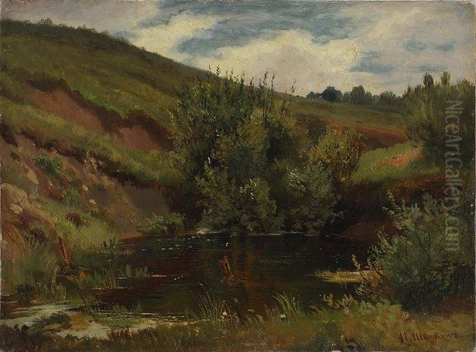 Landscape Oil Painting by Ivan Shishkin