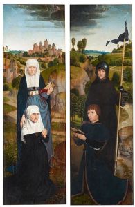 De HH. Anna en Willem van Maleval met stichters De HH. Anna en Willem van Maleval met stichters