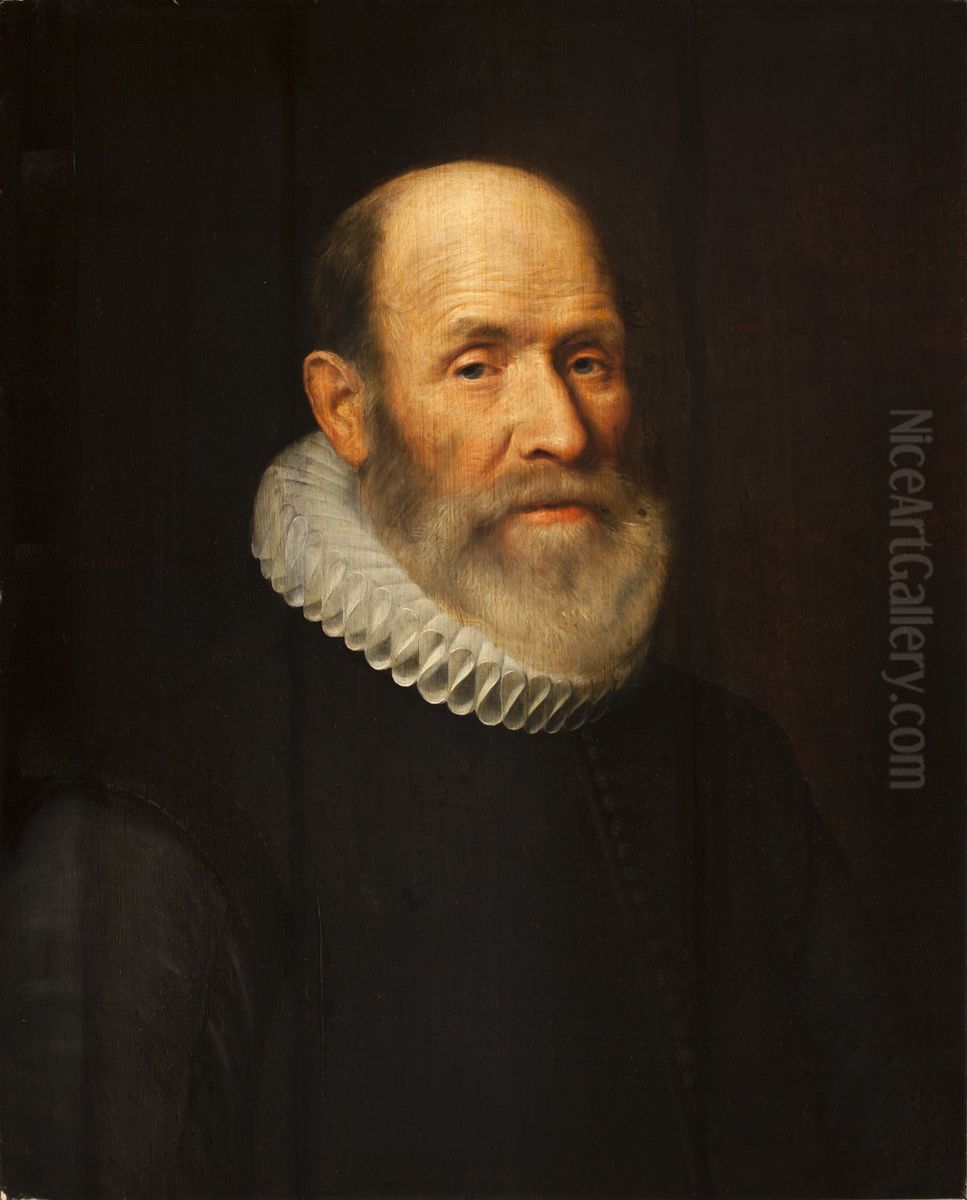 Portrait of a man Oil Painting by Michiel Jansz. van Mierevelt