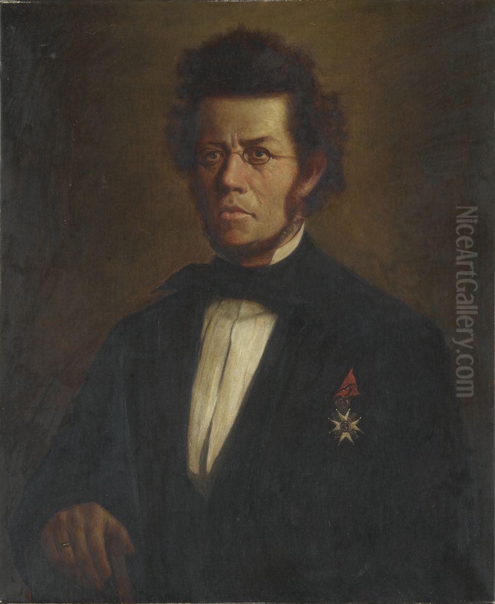 Portrait Oil Painting by Thyge Matthiasen