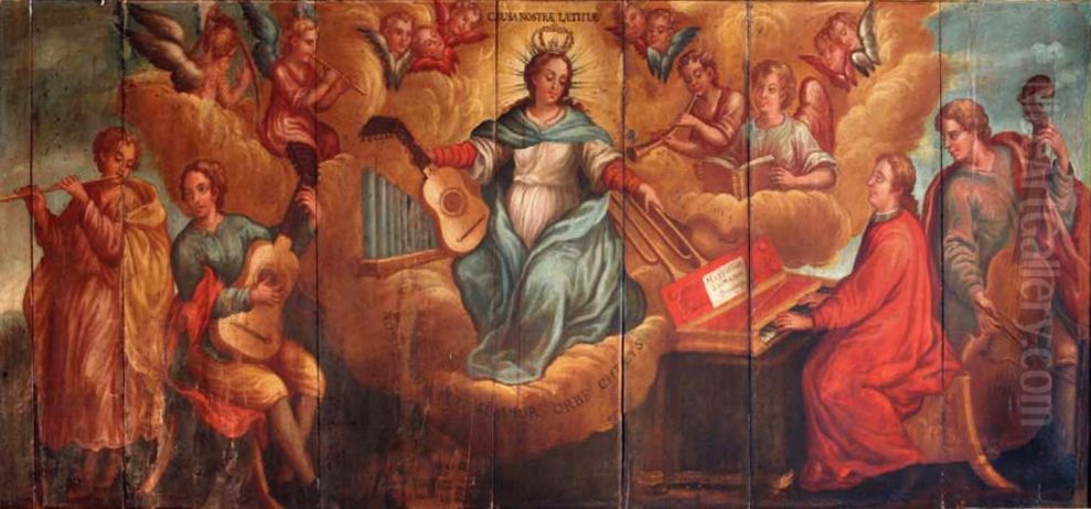 Causa nostrae laetitiae Oil Painting by unknown