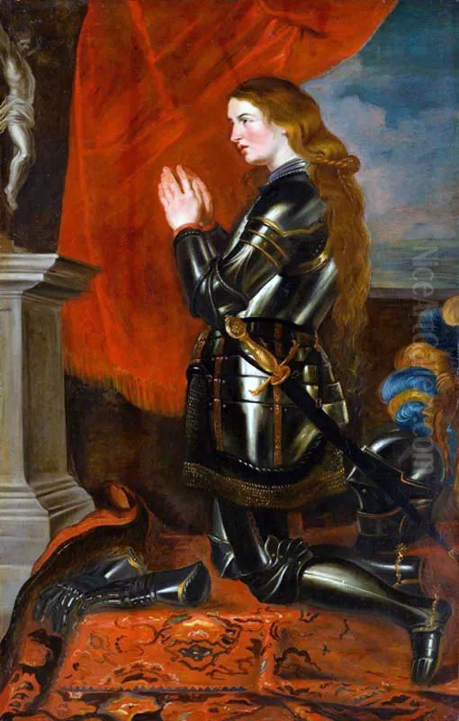 Joan of Arc Oil Painting by (studio of) Rubens, Peter Paul