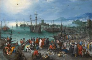 Harbor Scene with St. Paul's Departure from Caesarea