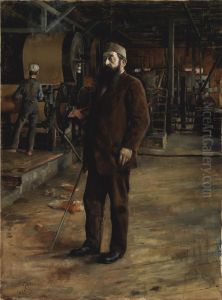 Gustaf Adolf Serlachiuksen muotokuva