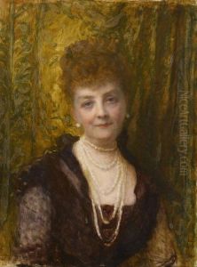 The countess de Pourtales, born Melanie Renouard de Bussieres