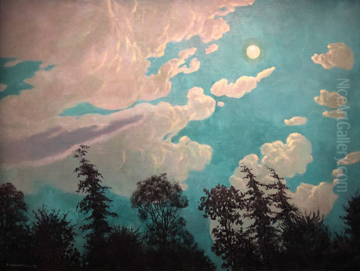 La nuit, effet de lune Oil Painting by Felix Vallotton