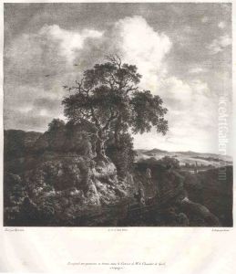 Dunenlandschaft mit einem Jager