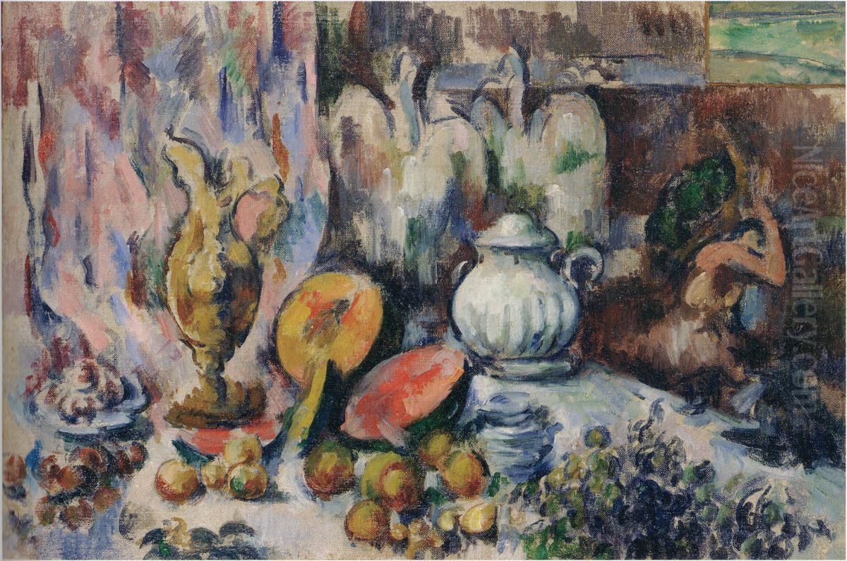 Still Life Oil Painting by Paul Cezanne