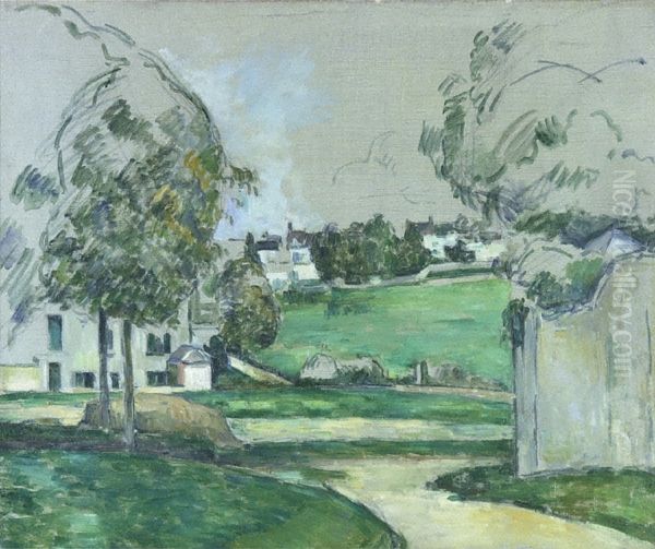 Paysage du Nord Oil Painting by Paul Cezanne