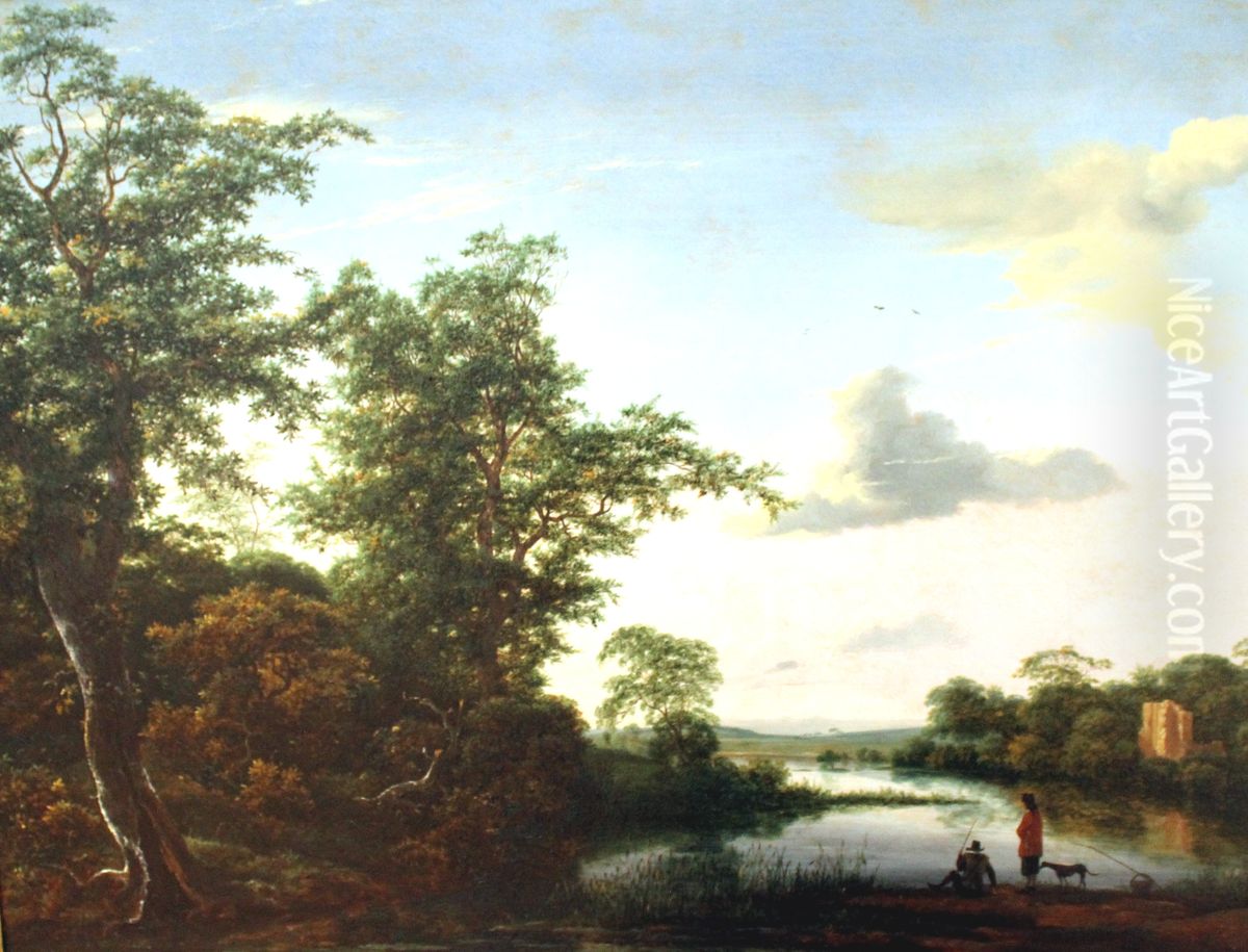 Landscape Oil Painting by Jacob Van Ruisdael