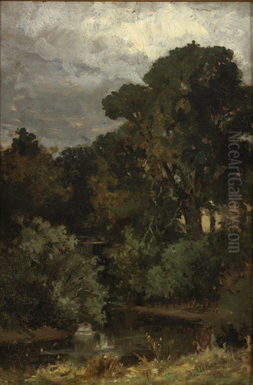 The Palmer River, Rehoboth, Massachusetts Oil Painting by Edward Mitchell Bannister