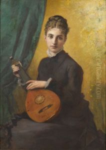 Portrait of Ellen M. Brown (Mrs. Ellen Berry)