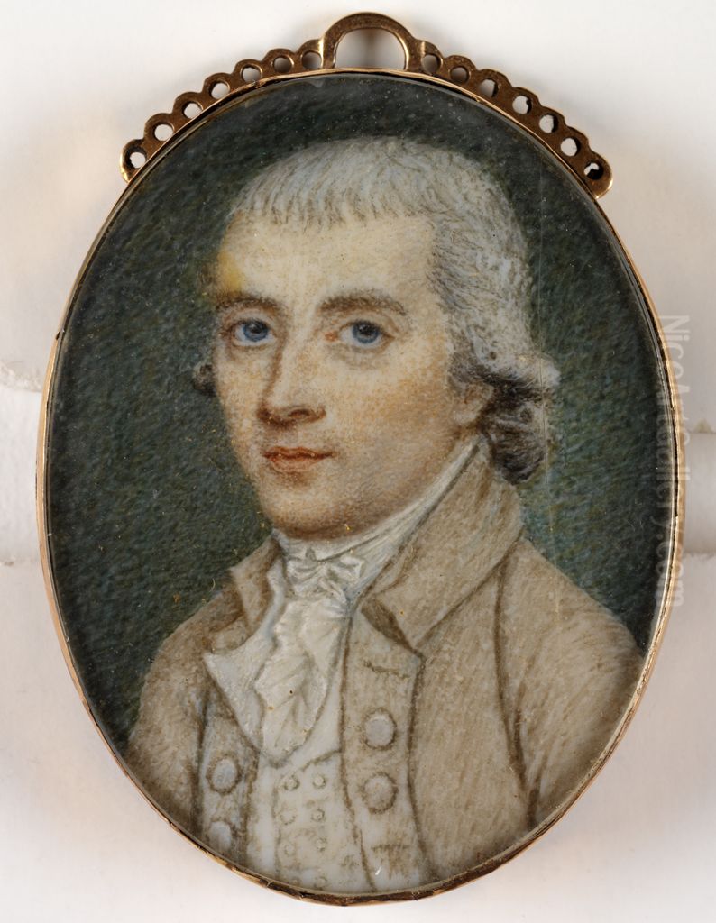 Portrait of a Man Oil Painting by Charles Willson Peale