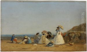 Figures on a Beach