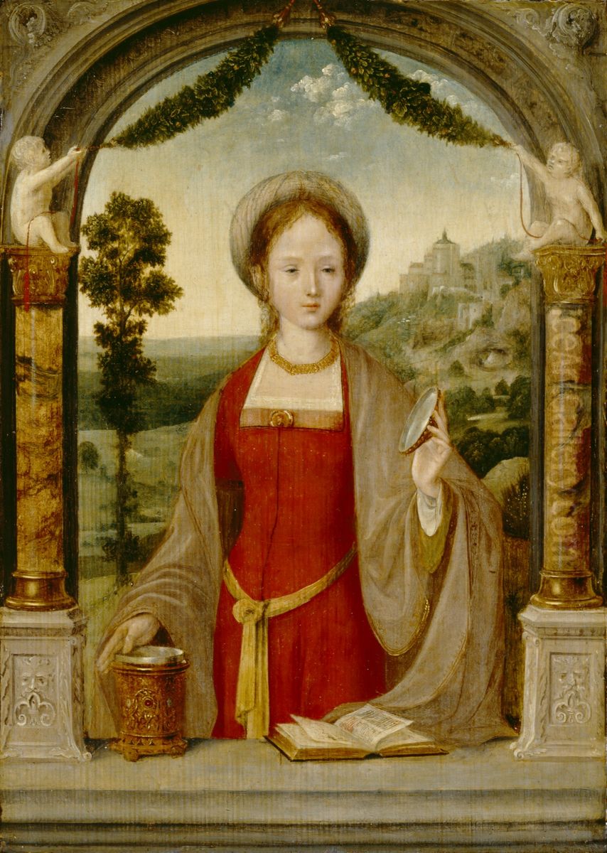 Mary Magdalene Oil Painting by Quinten Metsys
