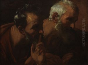 Heads of Two Elders (fragment from Susannah and the Elders)