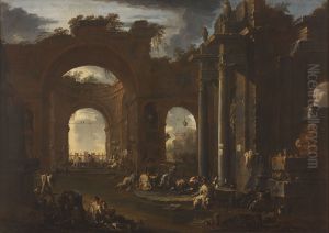 Arsenal in a Ruined Basilica
