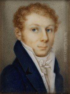 Portrait of Captain A.H. Pray of the Boston Fusiliers