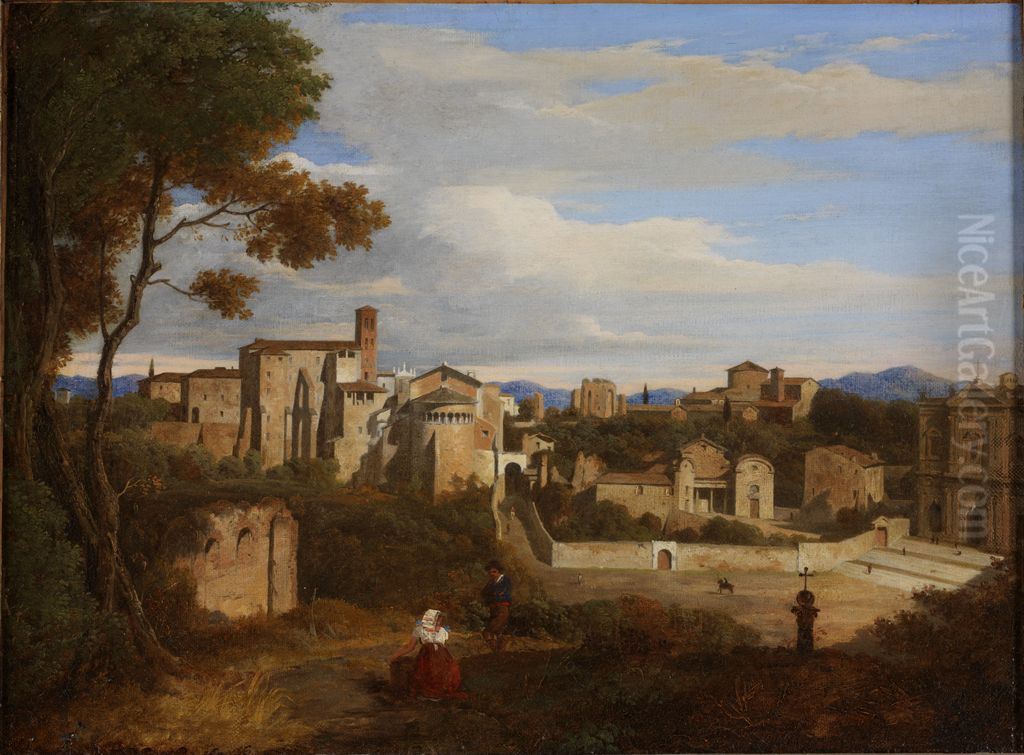 The Celian Hill from the Palatine Oil Painting by Charles Lock Eastlake